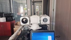 2MP 52x Neues Design 360-Grad-Rotation Dual-Spektrum Infrarot-Temperaturmessung Wärmebildkamera PTZ-Kamera - Product Image 3