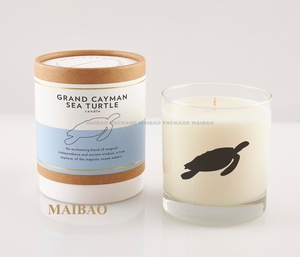 Cilindro de cartón impreso CMYK reciclado personalizado embalaje de tubo de vela hecho a mano para manualidades y manualidades - Product Image 4