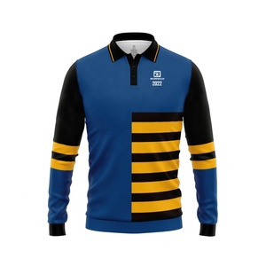 Comfy Breathable Plus Size School <strong>Leaver</strong> Rugby Jersey Jumper Long Sleeve Traditional Stripe for <strong>Shirt</strong> for Men Spandex/Cotton - Product Image 6