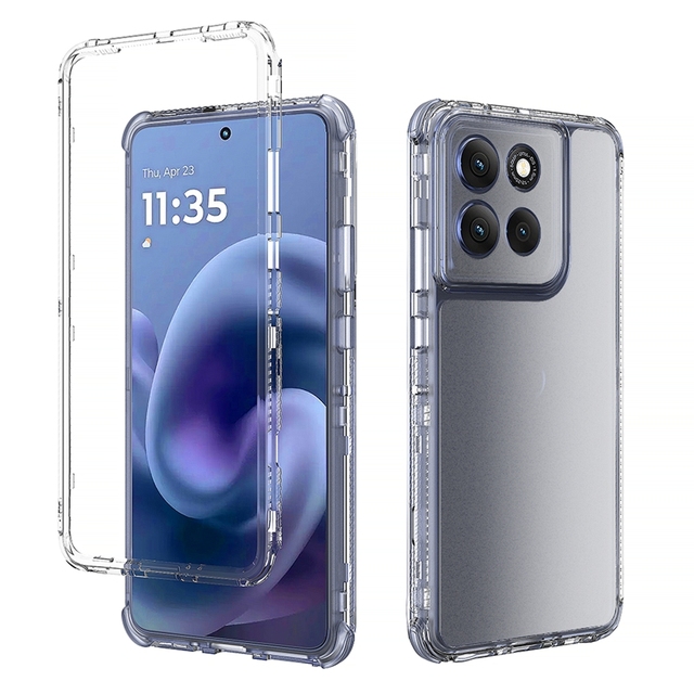 Mobile Phone Accessories Phone Case Shockproof Clear TPU PC Protective Cover Case for Motorola Moto G86 G56 G06 G55 G35 G15 Case