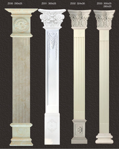 Decorazione per interni Roman pilastro stampi in fibra di vetro pilastro stampo per la vendita - Product Image 4