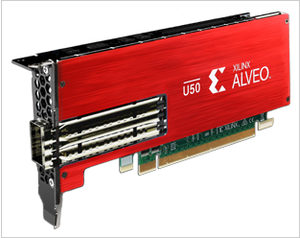 Tarjeta Aceleradora para Centro de Datos Xilinx <span class=keywords><strong>Alveo</strong></span> U50 FPGA A-U50-P00G-PQ-G 8GB HBM2 PCIe Gen4, Tarjeta de Computación de IA - Product Image 3