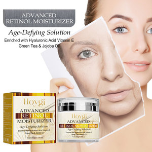 Retinol Reductor de Arrugas Antienvejecimiento Reduce las Manchas de la Edad Extracto de Té Verde Hidratante Iluminador Crema Facial para la Piel - Product Image 5