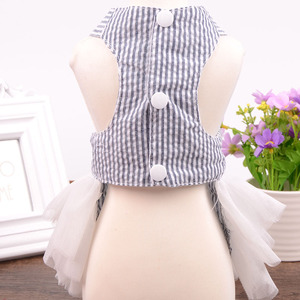 Wholesale Lovely Small and Medium Summer Cat <strong>Dog</strong> Pet <strong>Dressing</strong> Clothes <strong>Gown</strong> - Product Image 4