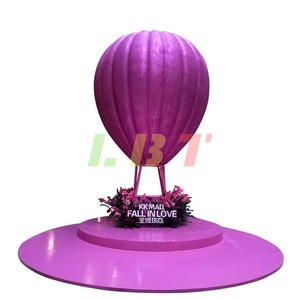 Libit Fiberglass Hot Air <b>Balloon</b> Sculpture <b>Round</b> Artistic Hallway Decoration Valentine'S Day Customization Lbt 5460 - Product Image 4
