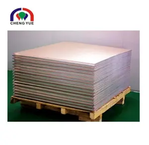Chinese TC0.8w PET Copperfoil 2oz A4 Size Thickness 1mm Aluminum Substrate 3003 Aluminum Copper Clad Laminate Sample