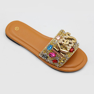 Été Nouvelles Femmes Pantoufles Fond Plat Antidérapant Extérieur Plage Femme Sandales Sexy Fashion Design Kiss Slides Femme Chaussures - Product Image 2