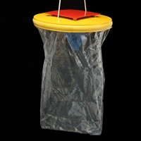 Piège à mouches suspendu jetable, non toxique, respectueux de l'environnement, attrape-mouches extérieur, piège à insectes, lutte antiparasitaire pour la maison et le jardin, lot de 6