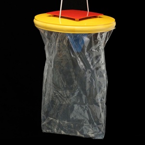 กับดักแมลงวันแบบแขวน ปลอดสารพิษ ใช้ซ้ำได้ สำหรับภายนอกอาคาร ดักจับแมลงวัน แมลงศัตรูพืช ควบคุมแมลงในบ้าน สวน ทำจากพลาสติก - Product Image 5