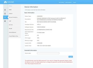 Ban đầu mới cho Huawie hs8545m5 GPON Wifi ONT onu 1ge + 3fe + thoại + Wifi + USB Tiếng Anh firmwarel Modem Viễn Thông Thiết bị mạng - Product Image 6