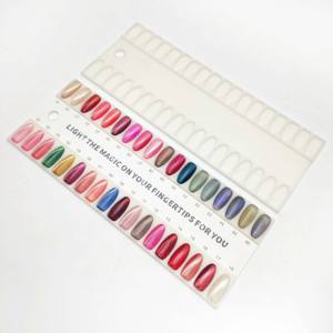 Nouvel Échantillonnier Intégré de 36 Couleurs pour <span class=keywords><strong>Manucure</strong></span>, Carte de Présentation Professionnelle Spéciale pour Salon d'Onglerie avec Faux Ongles - Product Image 5
