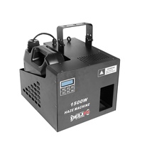 DELIFX 220V 50Hz 1500W Machine à brume à base d'eau bon marché 3 broches DMX entrée et sortie machine à fumée liquide avec fusible hazer pour intérieur