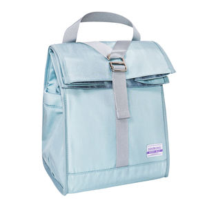 Sac à bandoulière multifonctionnel à double usage, sac à langer pour maman et bébé, fabriqué au Vietnam, en polyester, film d'aluminium, avec port USB - Product Image 2