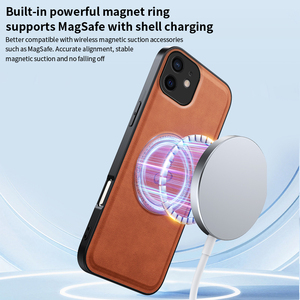 Pour <span class=keywords><strong>iPhone</strong></span> <span class=keywords><strong>13</strong></span> IPhone13 <span class=keywords><strong>Pro</strong></span> <span class=keywords><strong>Max</strong></span> étui pour fort magnétique PU cuir antichoc couverture <span class=keywords><strong>Etui</strong></span> Coque sur <span class=keywords><strong>iPhone</strong></span> coque de téléphone antichoc - Product Image 2