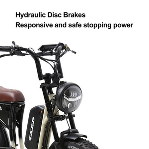 TXED-Vélo électrique à 7 vitesses, 20 pouces, 48V, 500W, à double moteur, batterie au lithium, 20Ah - Product Image 3