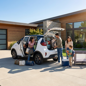 Vehículo Eléctrico <span class=keywords><strong>de</strong></span> Cuatro Ruedas <span class=keywords><strong>de</strong></span> Baja Velocidad Fabricado en China, Mini Auto Eléctrico, Auto Eléctrico Cerrado, Scooter Eléctrico <span class=keywords><strong>de</strong></span> Cuatro Ruedas <span class=keywords><strong>para</strong></span> Adultos - Product Image 5