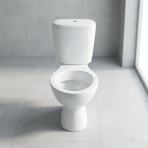 Ego P Trap Italian Style Two Piece WC Export Quality High Grade <b>Ceramic</b> Water Closet Toilet <b>Pan</b> Set - Product Image 5
