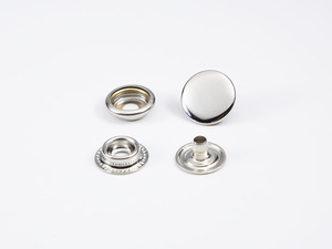 กระดุมนิกเกิ้ลทรงกลม8นิ้วกระดุม15มม. สำหรับเสื้อผ้า - Product Image 1