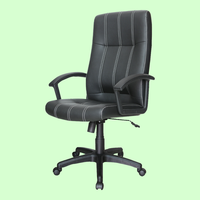 Chaise de bureau Silla Chaises de bureau d'ordinateur en cuir à dossier haut Appui-tête réglable Inclinaison et soutien lombaire