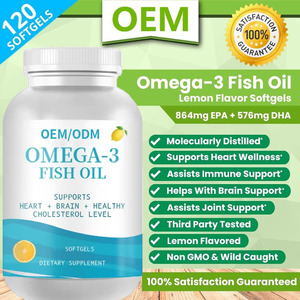 Cápsulas de Gel Suave de Aceite de Pescado <span class=keywords><strong>Omega</strong></span> <span class=keywords><strong>3</strong></span> 7 Natural con Logotipo Personalizado para Adultos - Mejora la Memoria, el Sueño, Aumenta la Inmunidad y la Energía |   Productos de Belleza - Product Image 2