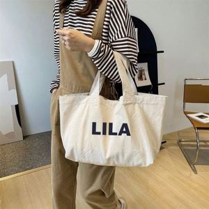 Natural <b>Extra</b> <b>Large</b> Canvas Tote Bag With Logo <b>Printing</b> for Shopping - Product Image 5