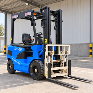 Chariot élévateur électrique à batterie lithium de 1 tonne, 2 tonnes, 3 tonnes pour applications en entrepôt et en usine - Product Image 5