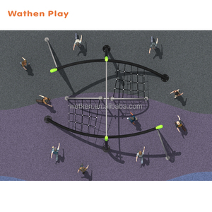 Haute qualité enfants Jungle Gym corde filet escalade enfants entraînement physique équipement de terrain de jeu en plein air pour parc d'<span class=keywords><strong>aventure</strong></span> - Product Image 6