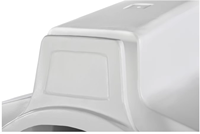 Terrui1250 Abri pour veau en LLDPE rotomoulé avec grandes fenêtres de ventilation arrière pour l'élevage individuel des veaux dans les fermes laitières