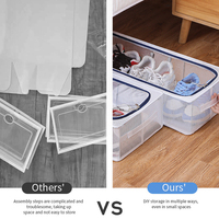 Organisation complète de la maison Organisateur de sacs à main Organisateurs de placard Étagères à chaussures et armoire Plus Organisateurs supplémentaires Lot de 3