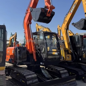 Mini-excavatrice haute performance Hitachi ZX70 7 tonnes Moteur d'origine Boîte de vitesses Pompe PLC Roulement 95% Neuf d'occasion Certifié CE/EPA - Product Image 1