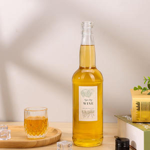 Bouteille en verre de luxe 1000ml 750ml pour <span class=keywords><strong>Tequila</strong></span>, Vodka, Whisky, Gin, Liqueur, <span class=keywords><strong>Agave</strong></span>, avec bouchon à vis, fabriquée en Chine - Product Image 2