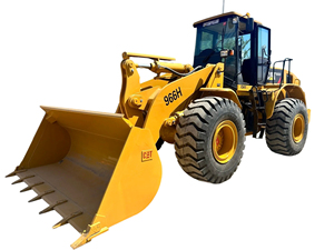 รถตักล้อยางมือสองของแท้จากสหรัฐอเมริกา รุ่น Cat966h ลดราคา, รถตักล้อยางแบบ Skid Steer มือสอง CAT 966h 966f 966g ราคาถูก - Product Image 1
