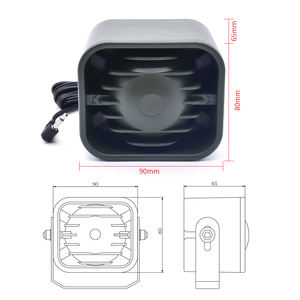 Hunter 2-Way avcılık kuş hoparlör fabrika toptan su geçirmez boynuz asya'nın sıcak satış pasif ses hayvan Siren - Product Image 4