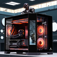 ZeroMaster Mid Tower USB 3.0 Panel Depan LCD dengan Dukungan Pendingin Air 360mm untuk Motherboard MicroATX - Tersedia