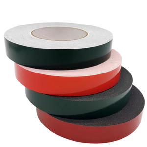 Forte PE spugna nera <span class=keywords><strong>biadesivo</strong></span> ispessito rosso pellicola schiuma pubblicità targhetta di plastica parete adesivo fisso - Product Image 4