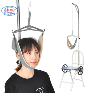 Silla de Tracción Cervical Yonghui Azul, Soporte Manual para el Cuello, Uso Doméstico - Product Image 2