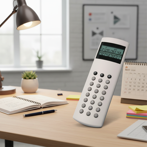 Calcolatrice Tascabile PAGODA Stile Desktop Digitale in Plastica a Batteria per Scuola, Ufficio e Uso Calendario - Product Image 3