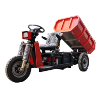 Mini-dumper électrique 3000 W pour l'exploitation minière, camion à benne basculante électrique, garantie 1 an