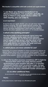 بطاقة تتبع قابلة لإعادة الشحن مع حامل بطاقات لاسلكي للشحن، متوافقة مع Min Itag ورخصة القيادة ونظام iOS - Product Image 4