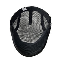 Gorra de Estilo Newsboy Unisex para Adultos, Malla Vintage, Bordado 3D, Ajustable, 100% Algodón, Transpirable, para Uso Casual de Verano al Aire Libre, con Espacio para Cola de Caballo