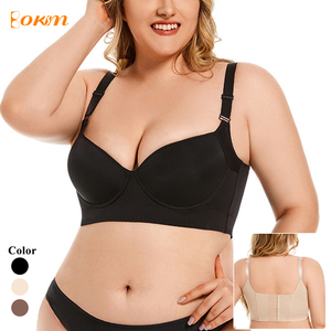 Vente chaude grande taille femmes <span class=keywords><strong>soutien</strong></span>-<span class=keywords><strong>gorge</strong></span> couverture complète Lingerie pour grand buste Sexy Curvy Fit pleine coupe <span class=keywords><strong>soutien</strong></span>-<span class=keywords><strong>gorge</strong></span> confortable - Product Image 1