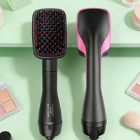Sèche-cheveux brosse électrique 3-en-1 à ions négatifs, 3 réglages de chaleur, cordon rotatif à 360° pour la maison, le salon et les tendances TikTok