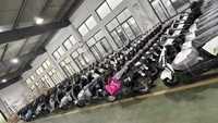 Moto électrique ULASHKIM, moteur 500W, 48V, roue en aluminium 300-10, moto électrique à quatre roues, cyclomoteur, scooter pour personnes âgées