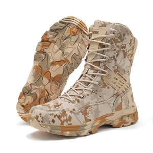 Vente directe du fabricant de nouvelles chaussures de randonnée imperméables pour hommes, <span class=keywords><strong>bottes</strong></span> de <span class=keywords><strong>chasse</strong></span> camouflage, chaussures tactiques légères en gros - Product Image 4