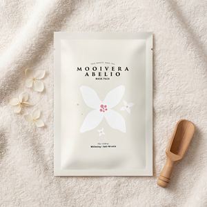 Mooivera Abelio Sensitive Sheet Maskpack 10 Unidades Vegano Halal Coreano con Extracto de Forsythia Iluminador Antienvejecimiento Hidratante para Viaje - Product Image 2