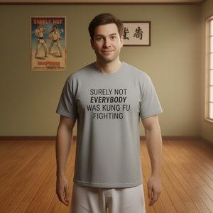 เสื้อกังฟูตลกๆ เสื้อยืดมีมสุดฮา ของขวัญสุดกวน เสื้อตลกๆ สำหรับโปรโมชั่น - Product Image 3