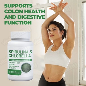 Капсулы спирулины и хлореллы Vitahealthy: Органическая травяная добавка для улучшения метаболизма, прямые поставки с фабрики OEM/ODM - Product Image 6