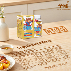 Gomitas Multivitamínicas Orgánicas al por Mayor OEM, Soporte Nutricional Integral para Niños y Familias, en Stock, Halal - Product Image 5
