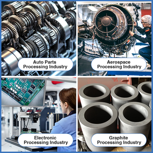 <span class=keywords><strong>CNC</strong></span>-Schneidwerk zeuge PCD-Flach fräser 2 Nuten fräser Gravur werkzeuge für die Autoteile-Verarbeitung industrie - Product Image 6