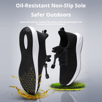Chaussures de course unisexes à coussin magnétique, respirantes, avec empeigne en mesh solide, légères et amortissantes